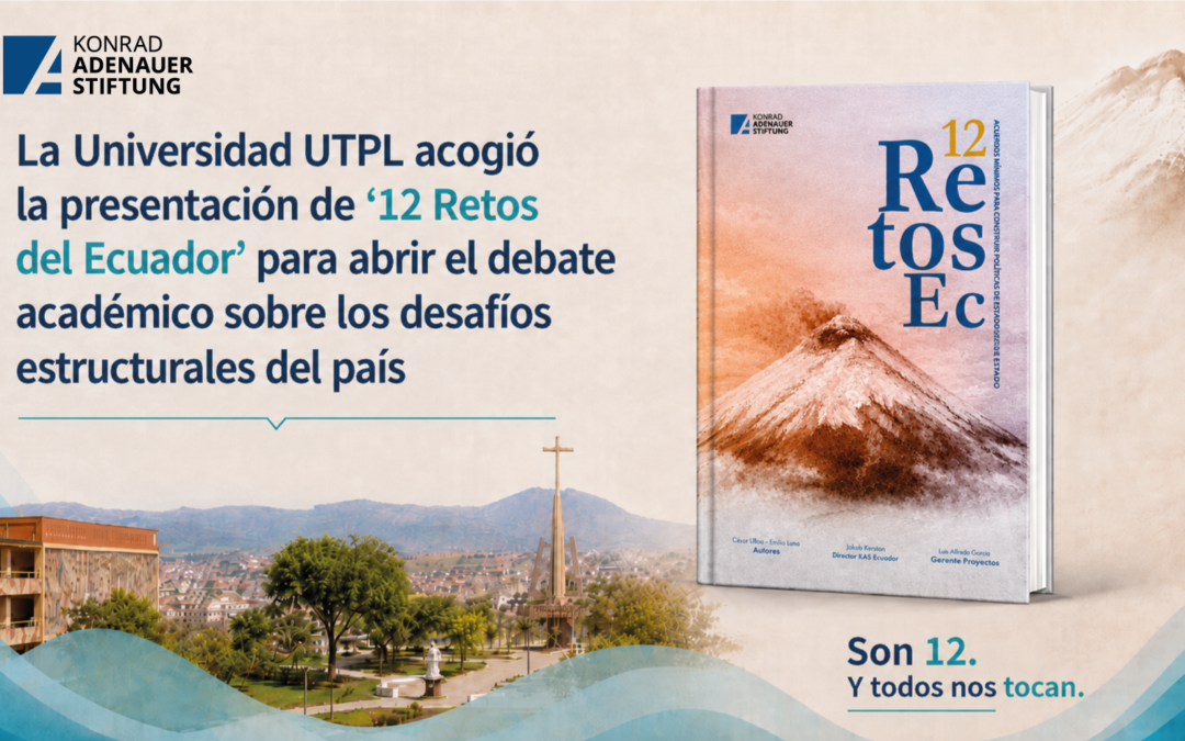 Universidad Técnica Particular de Loja abrió el debate académico sobre los 12 retos estructurales del Ecuador